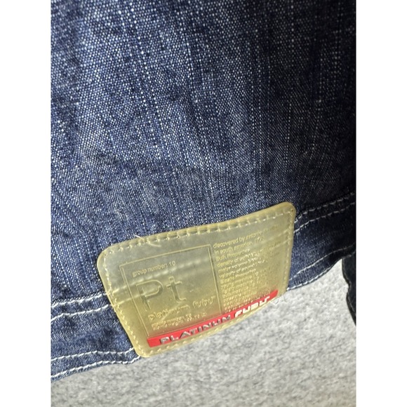 Vintage Fubu Fat Albert Jacket Mens XL Junkyard Gang Denim Hiphop Y2K 90s Jean - Picture 11 of 12